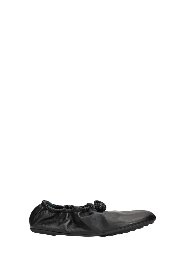 Fantasmina Nappa Leather Ballerina Flats