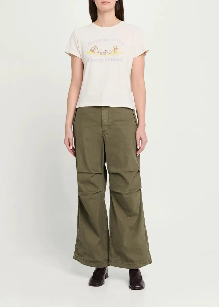 RE/DONE Outer Mid-Rise Slouchy Drawstring Pants | Thumbnail 2