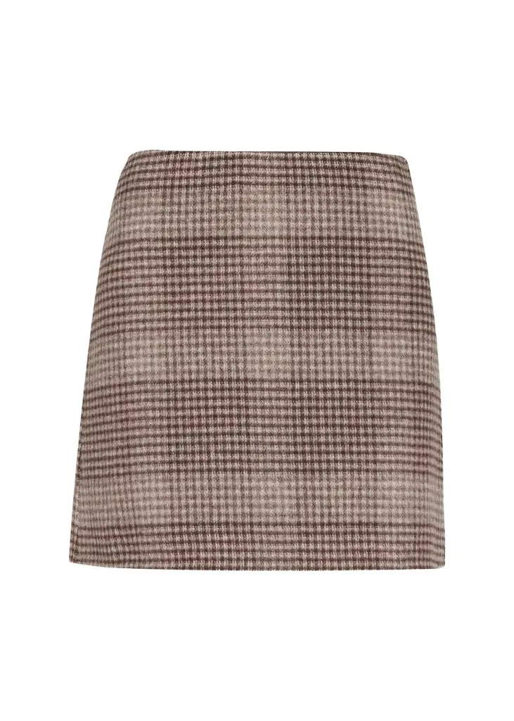 Plaid Tweed Mini Skirt Plaid Tweed Mini Skirt