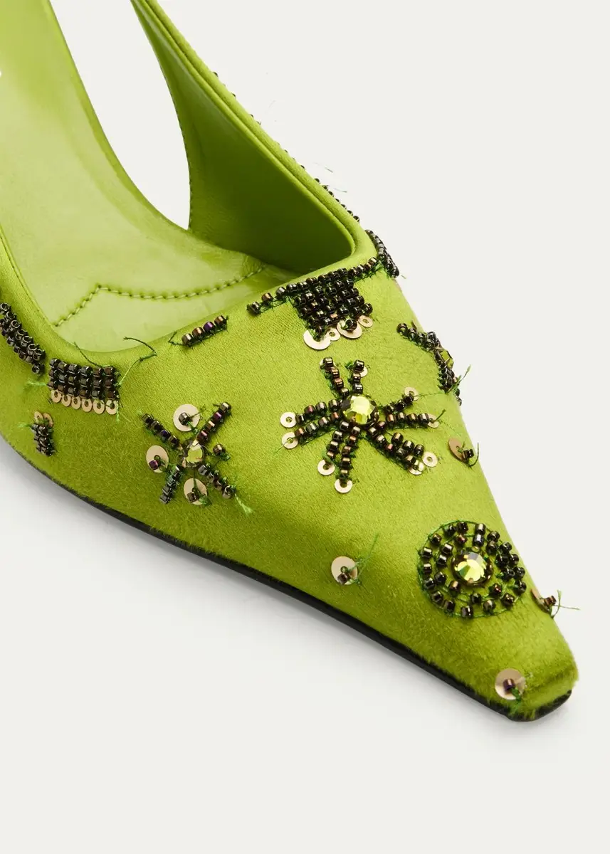 Prada 55mm Ricami Embellished Satin Slingback Pumps | Thumbnail 6 Prada 55mm Ricami Embellished Satin Slingback Pumps | Thumbnail 6