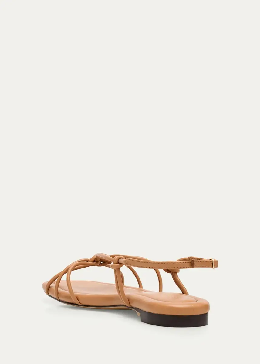 Loeffler Randall Karly Strappy Flat Leather Sandals | Thumbnail 2 Loeffler Randall Karly Strappy Flat Leather Sandals | Thumbnail 2