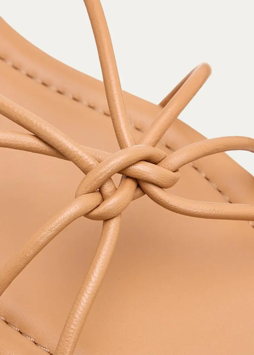 Loeffler Randall Karly Strappy Flat Leather Sandals | Thumbnail 3 Loeffler Randall Karly Strappy Flat Leather Sandals | Thumbnail 3