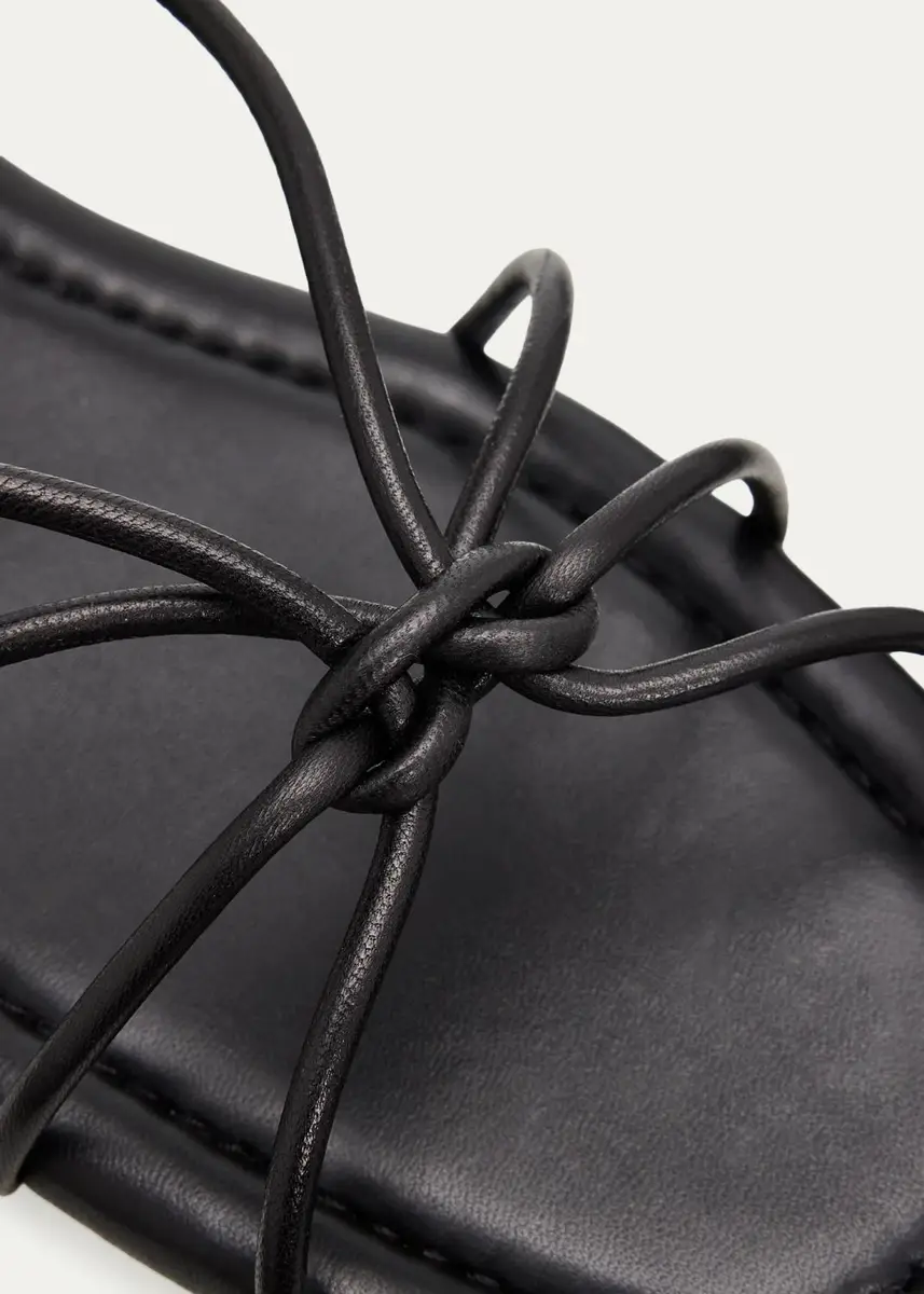 Loeffler Randall Karly Strappy Flat Leather Sandals | Thumbnail 8 Loeffler Randall Karly Strappy Flat Leather Sandals | Thumbnail 8