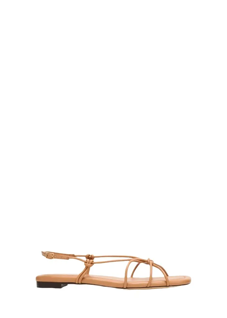 Karly Strappy Flat Leather Sandals Karly Strappy Flat Leather Sandals