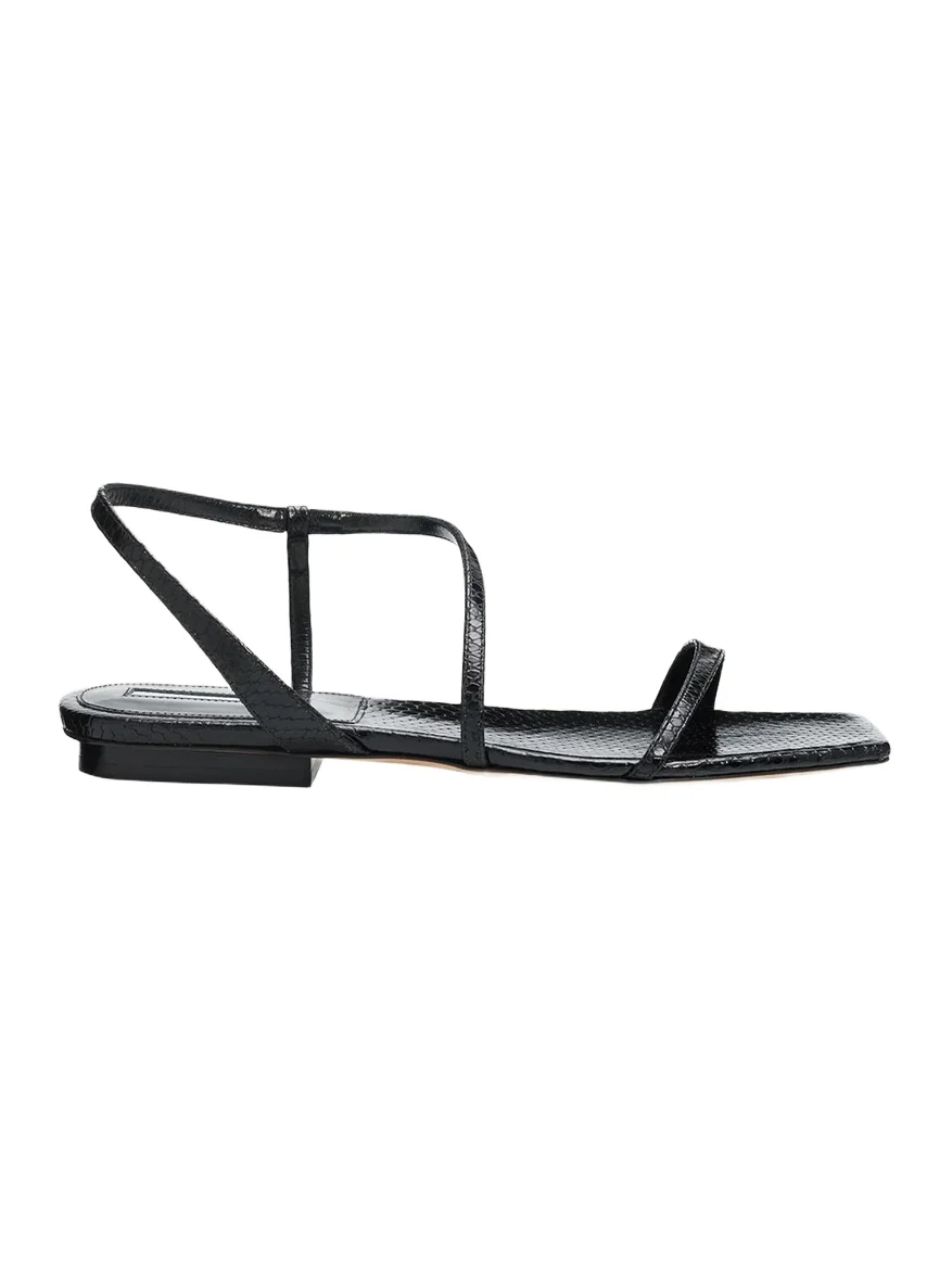 Emme Parsons Delice Strappy Flat Leather Sandals