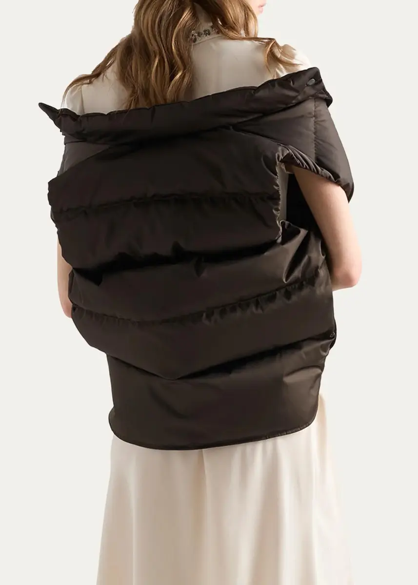 Prada Flap-Pocket Quilted Vest | Thumbnail 3 Prada Flap-Pocket Quilted Vest | Thumbnail 3