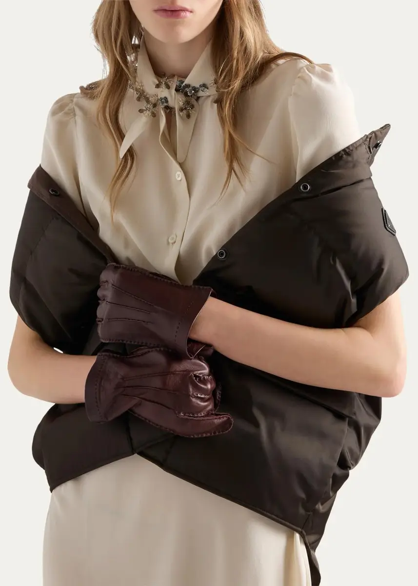 Prada Flap-Pocket Quilted Vest | Thumbnail 4 Prada Flap-Pocket Quilted Vest | Thumbnail 4