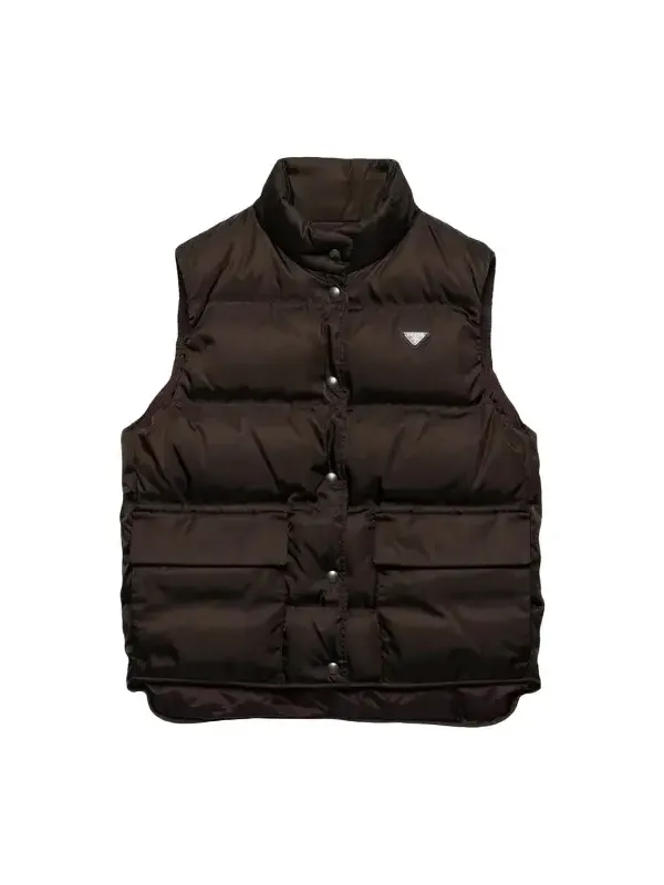 Flap-Pocket Quilted Vest