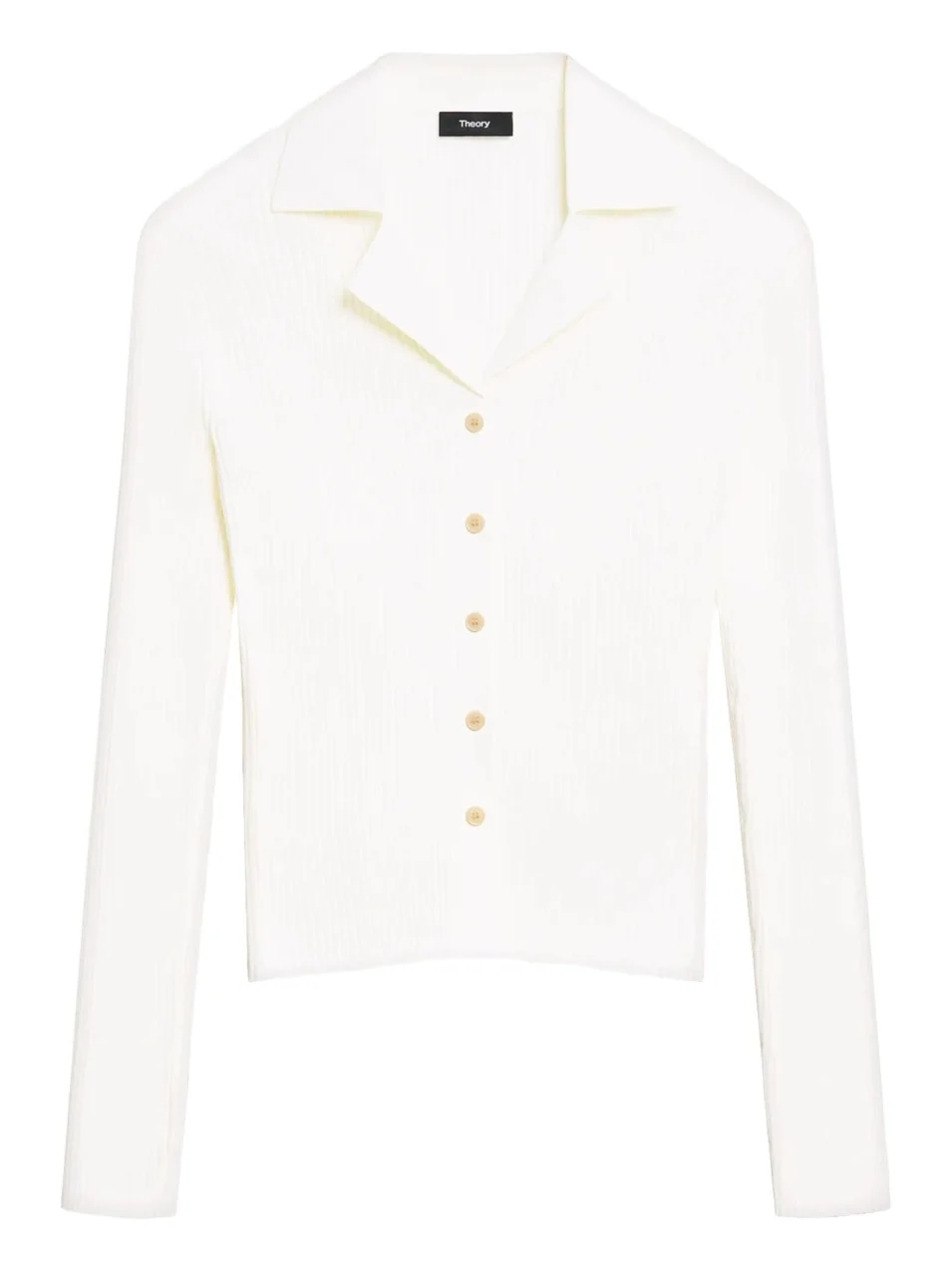 Slim Rib-Knit Shirt Slim Rib-Knit Shirt
