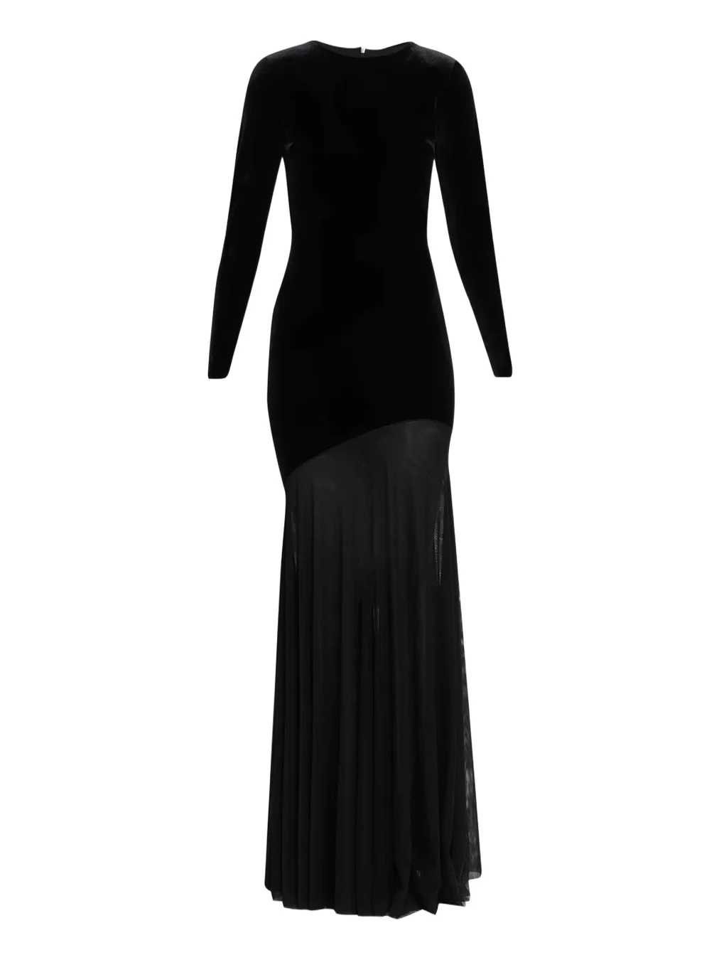 Janina Velvet A-Line Gown