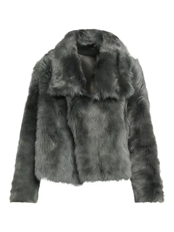 Veste Reversible Leather & Shearling Jacket Veste Reversible Leather & Shearling Jacket