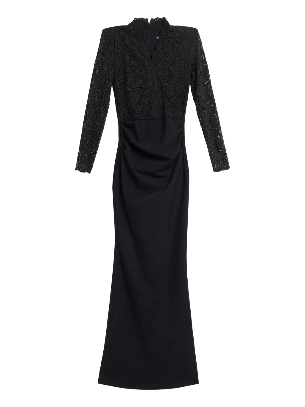 Tilia Lace Long-Sleeve Trumpet Gown