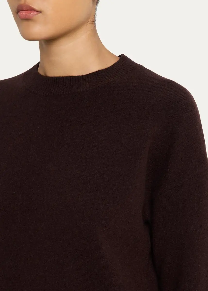 Yves Salomon Wool Crewneck Sweater | Thumbnail 5 Yves Salomon Wool Crewneck Sweater | Thumbnail 5
