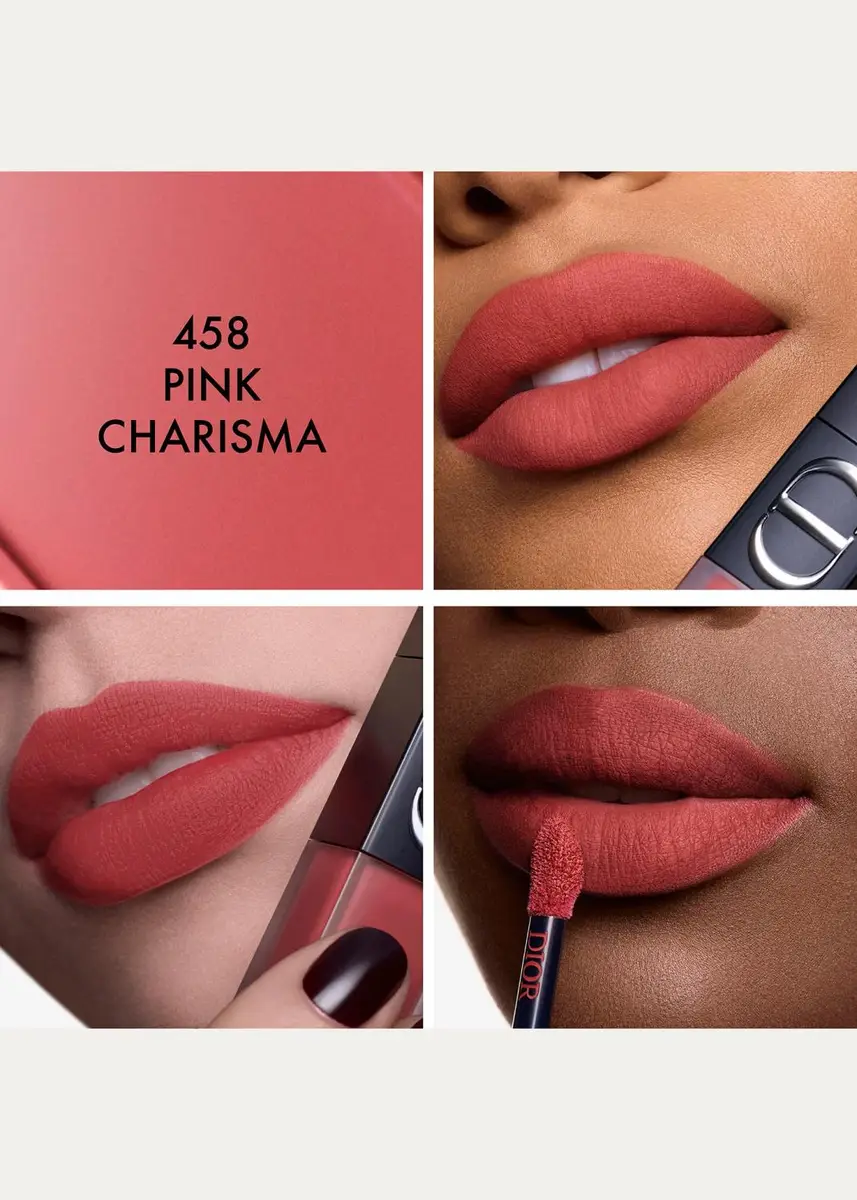 Dior Rouge On Stage Ink Blur Matte Liquid Lipstick, Pink Charisma | Thumbnail 4