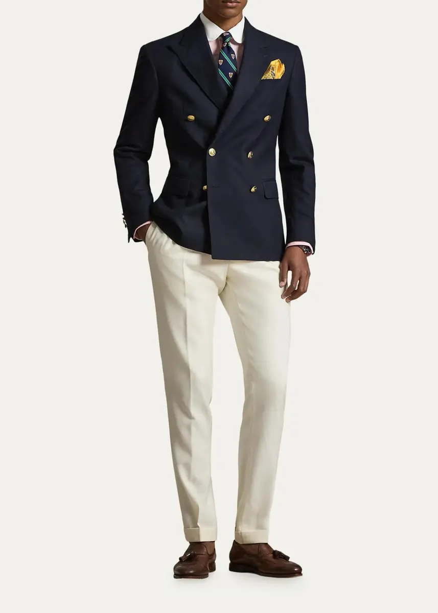Polo Ralph Lauren Men's The Iconic Doeskin Blazer | Thumbnail 2 Polo Ralph Lauren Men's The Iconic Doeskin Blazer | Thumbnail 2