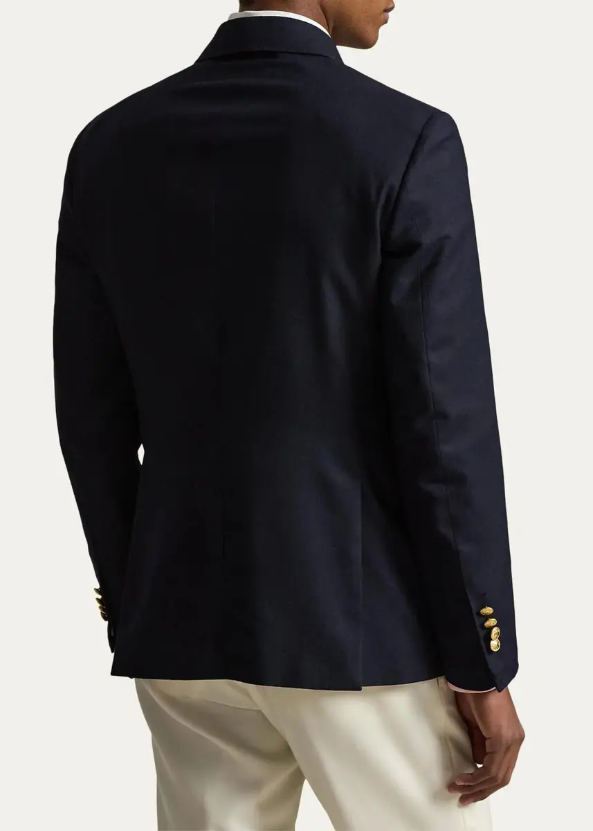 Polo Ralph Lauren Men's The Iconic Doeskin Blazer | Thumbnail 3 Polo Ralph Lauren Men's The Iconic Doeskin Blazer | Thumbnail 3