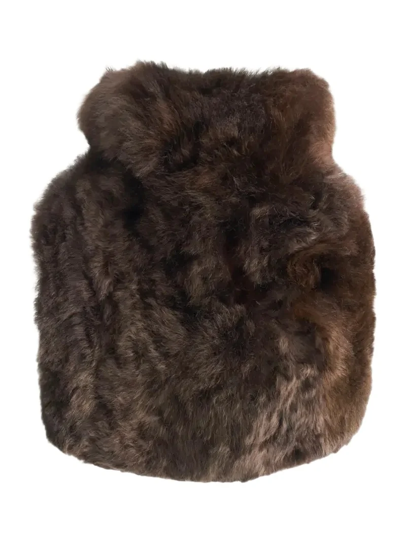 Weich Couture Alpaca Calmo Fur Hot Water Bottle, 0.6 L