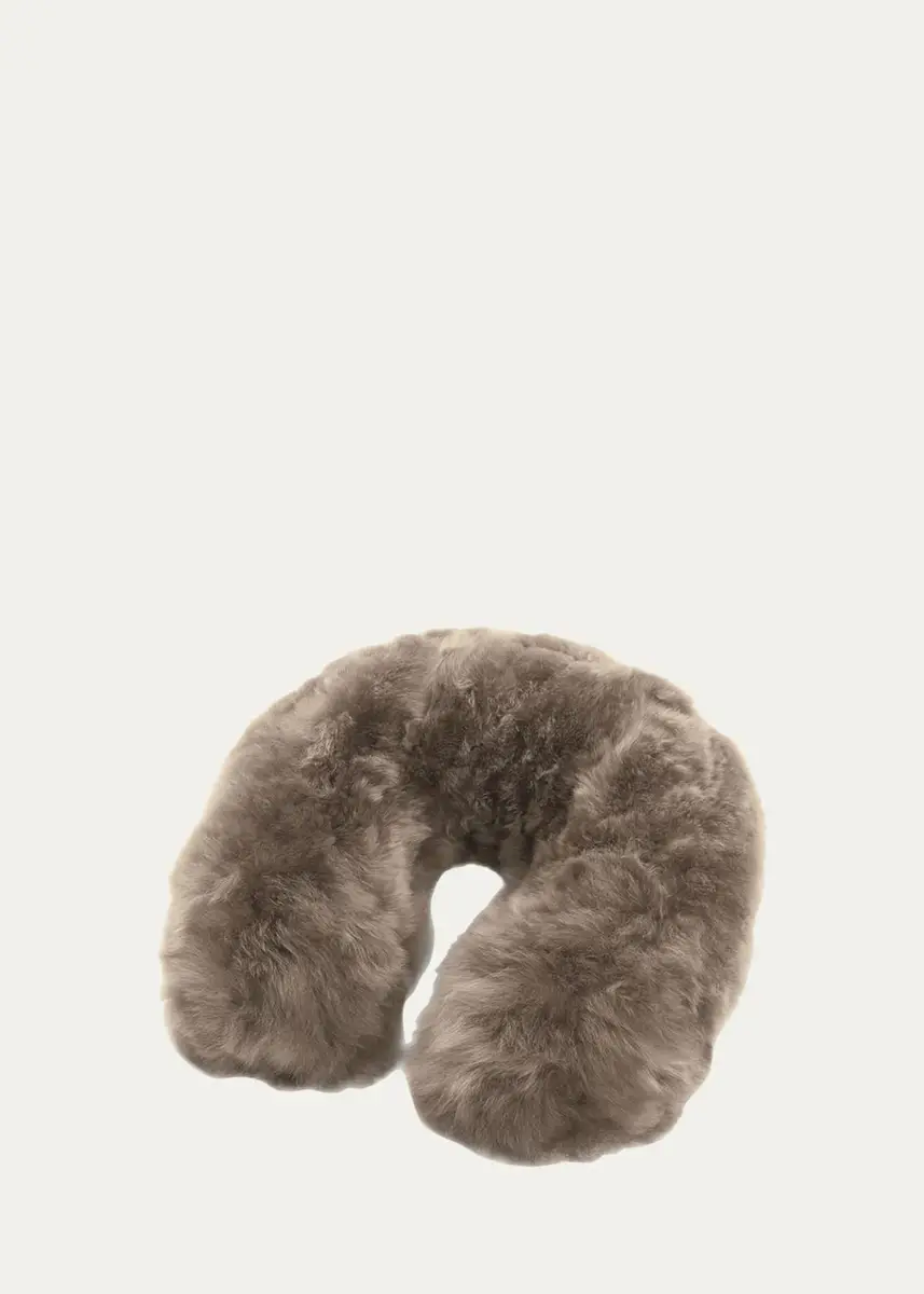 Weich Couture Alpaca Nio Fur Neck Pillow | Thumbnail 3 Weich Couture Alpaca Nio Fur Neck Pillow | Thumbnail 3
