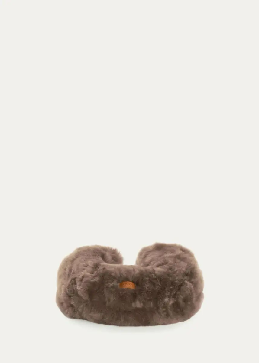 Weich Couture Alpaca Nio Fur Neck Pillow | Thumbnail 4 Weich Couture Alpaca Nio Fur Neck Pillow | Thumbnail 4