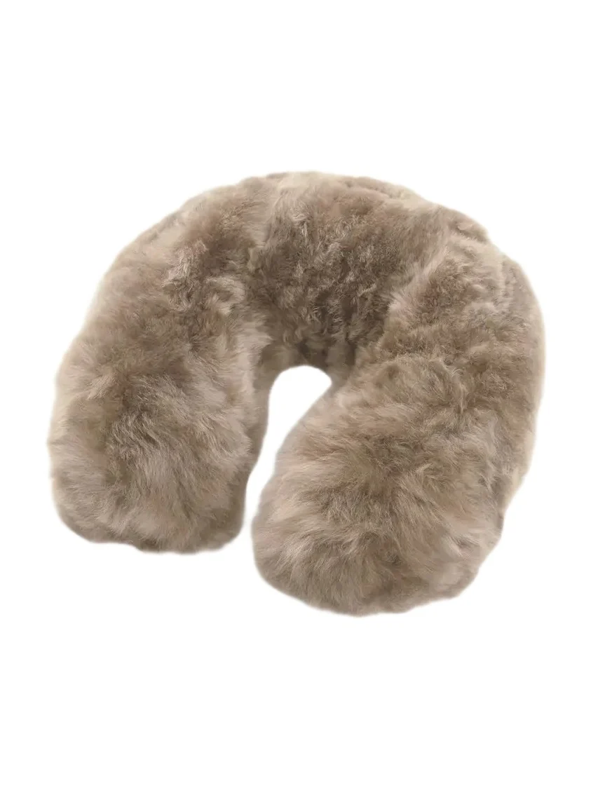 Nio Fur Neck Pillow