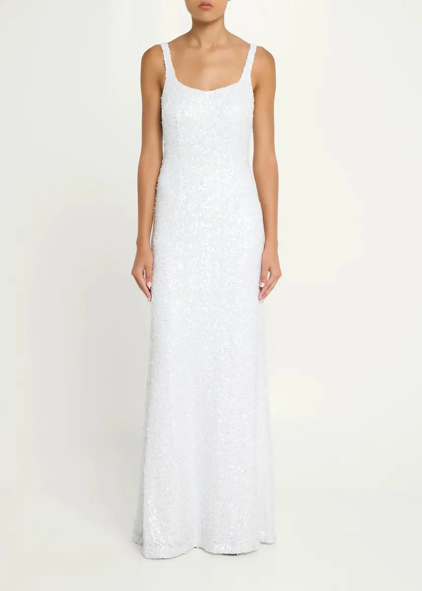 Ramy Brook Sequined Column Gown | Thumbnail 2 Ramy Brook Sequined Column Gown | Thumbnail 2