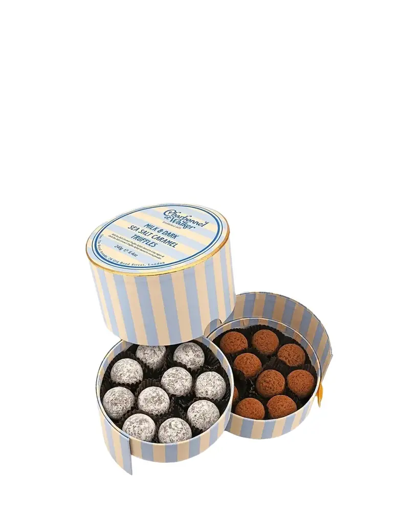 Charbonnel Et Walker Milk & Dark Sea Salt Caramel Truffles, 8.4 oz.