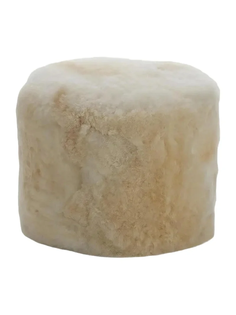 Weich Couture Alpaca Lio Alpaca Fur Pouf Ottoman
