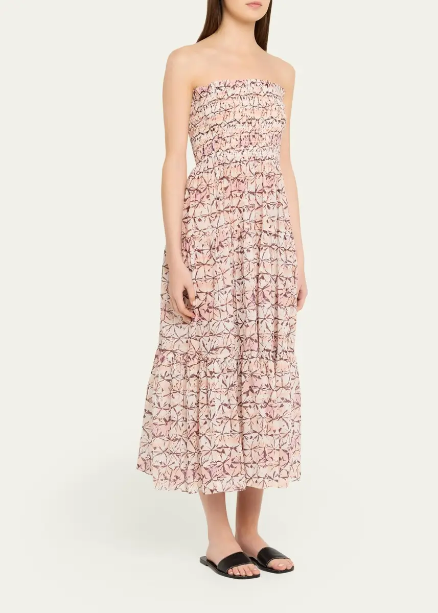 Ulla Johnson Luca Coverup Midi Dress | Thumbnail 4