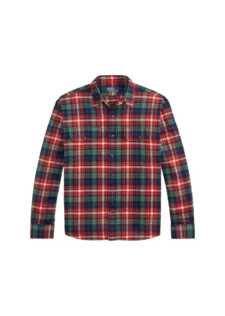 Polo Ralph Lauren Men's Classic-Fit Plaid Flannel Workshirt
