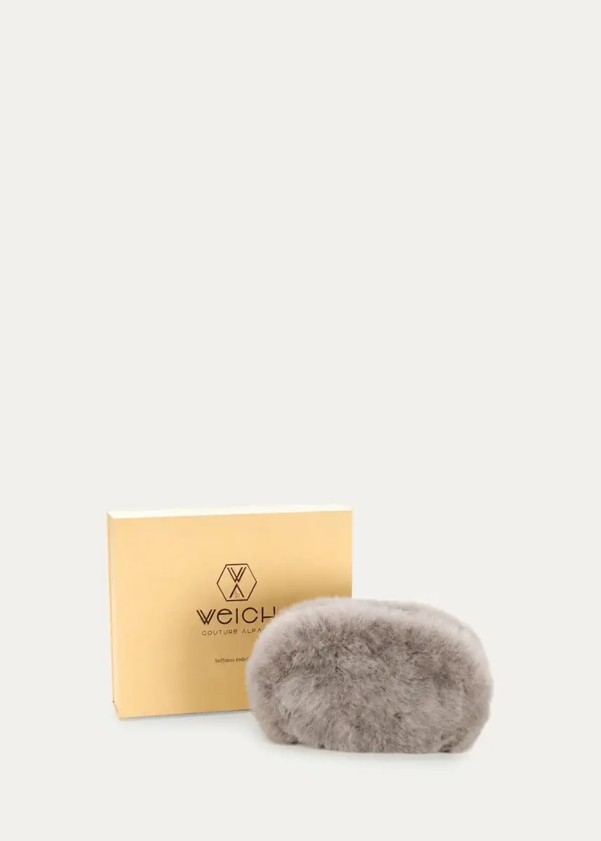 Weich Couture Alpaca Cesar Fur Travel Pouch | Thumbnail 6 Weich Couture Alpaca Cesar Fur Travel Pouch | Thumbnail 6
