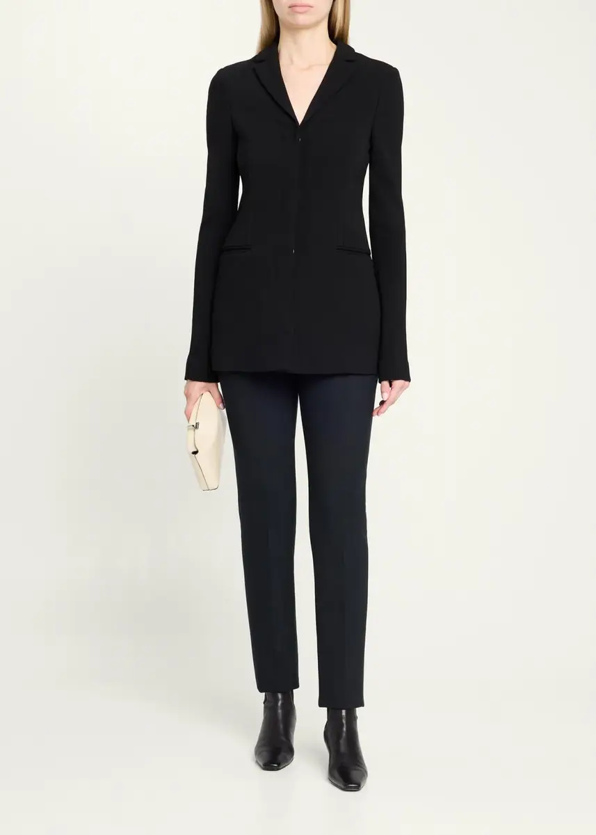 TOTEME Slim Single-Breasted Blazer | Thumbnail 2 TOTEME Slim Single-Breasted Blazer | Thumbnail 2