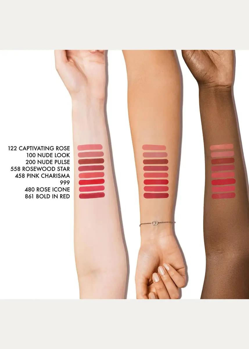 Dior Rouge On Stage Ink Blur Matte Liquid Lipstick, Rose Icone | Thumbnail 5