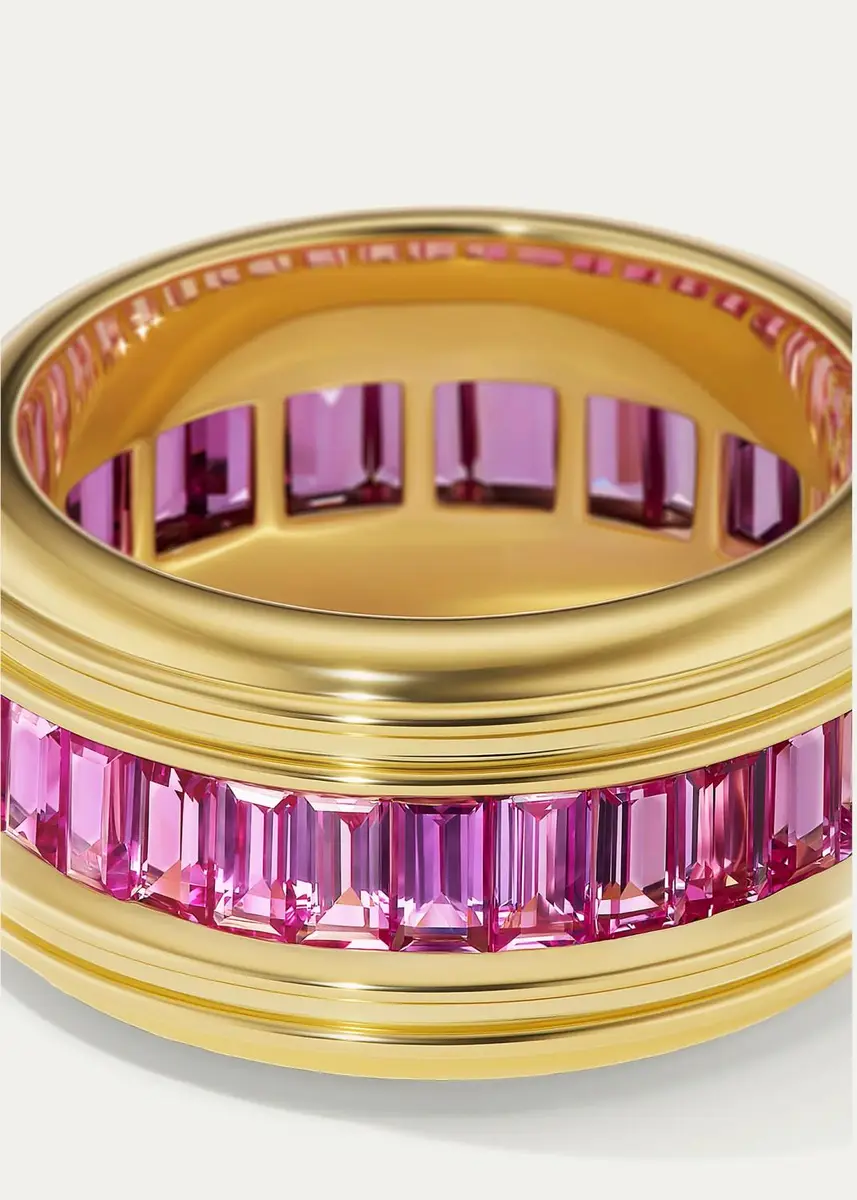 Emily P. Wheeler 18K Yellow Gold & Pink Sapphire Malibu Missy Ring | Thumbnail 2 Emily P. Wheeler 18K Yellow Gold & Pink Sapphire Malibu Missy Ring | Thumbnail 2