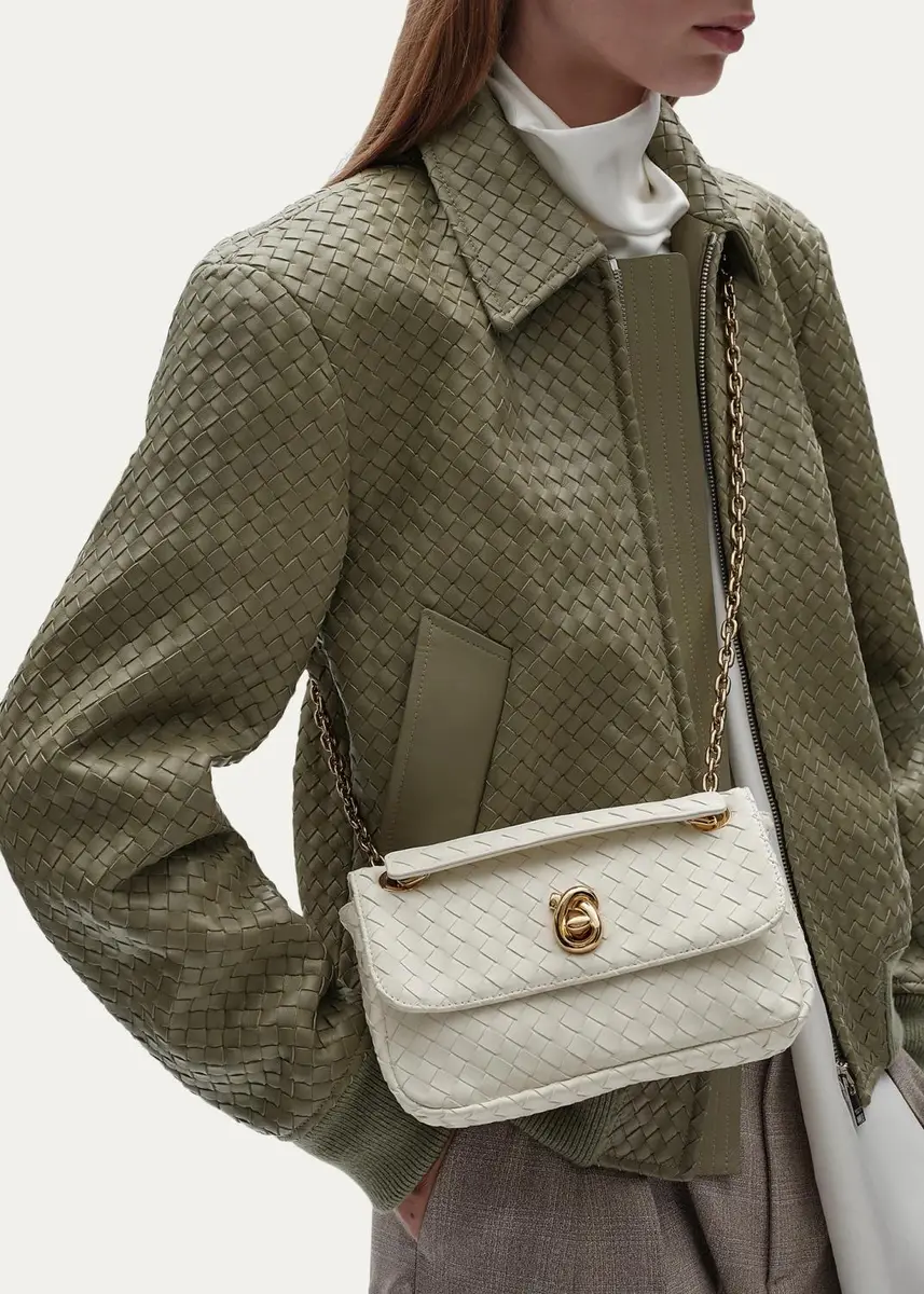 Bottega Veneta Madison Baby Leather Shoulder Bag | Thumbnail 2