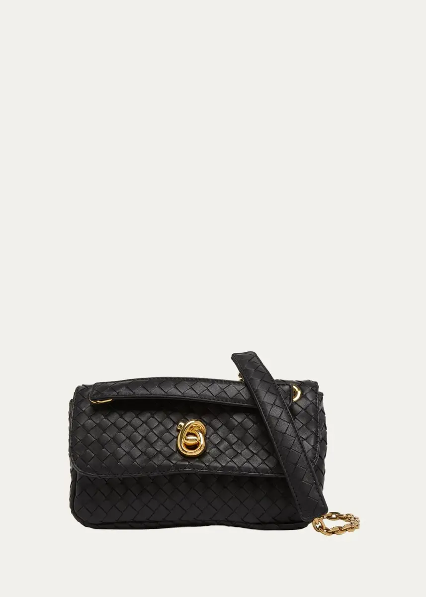 Bottega Veneta Madison Baby Leather Shoulder Bag | Thumbnail 5