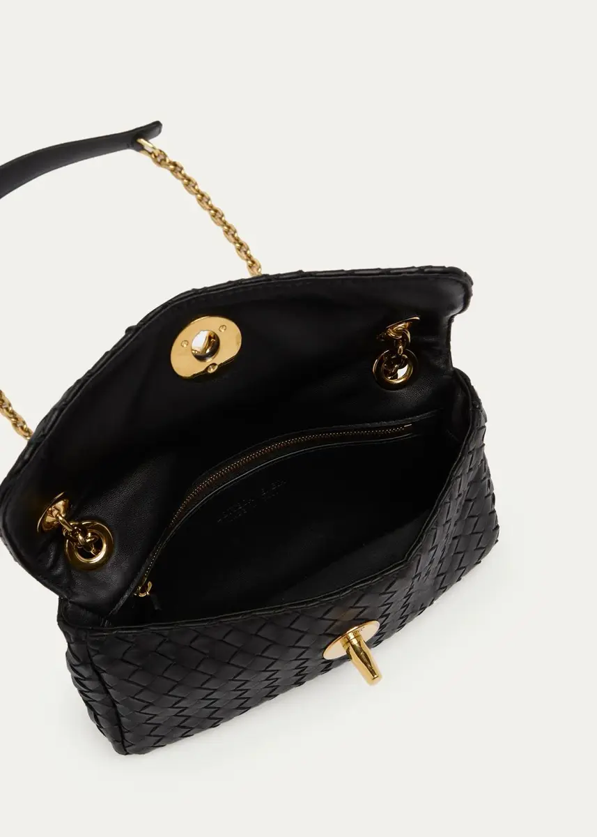 Bottega Veneta Madison Baby Leather Shoulder Bag | Thumbnail 8