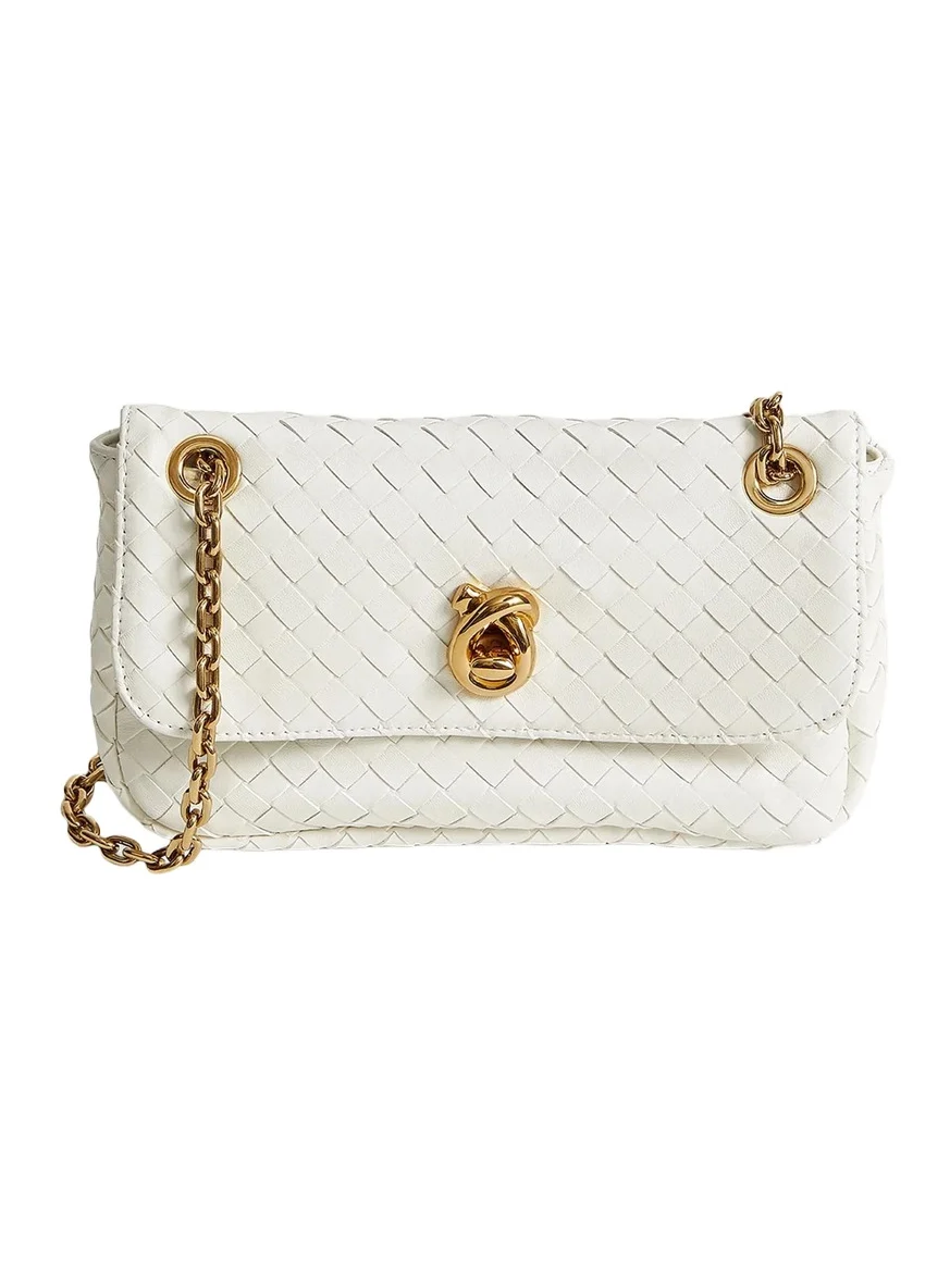 Bottega Veneta Madison Baby Leather Shoulder Bag