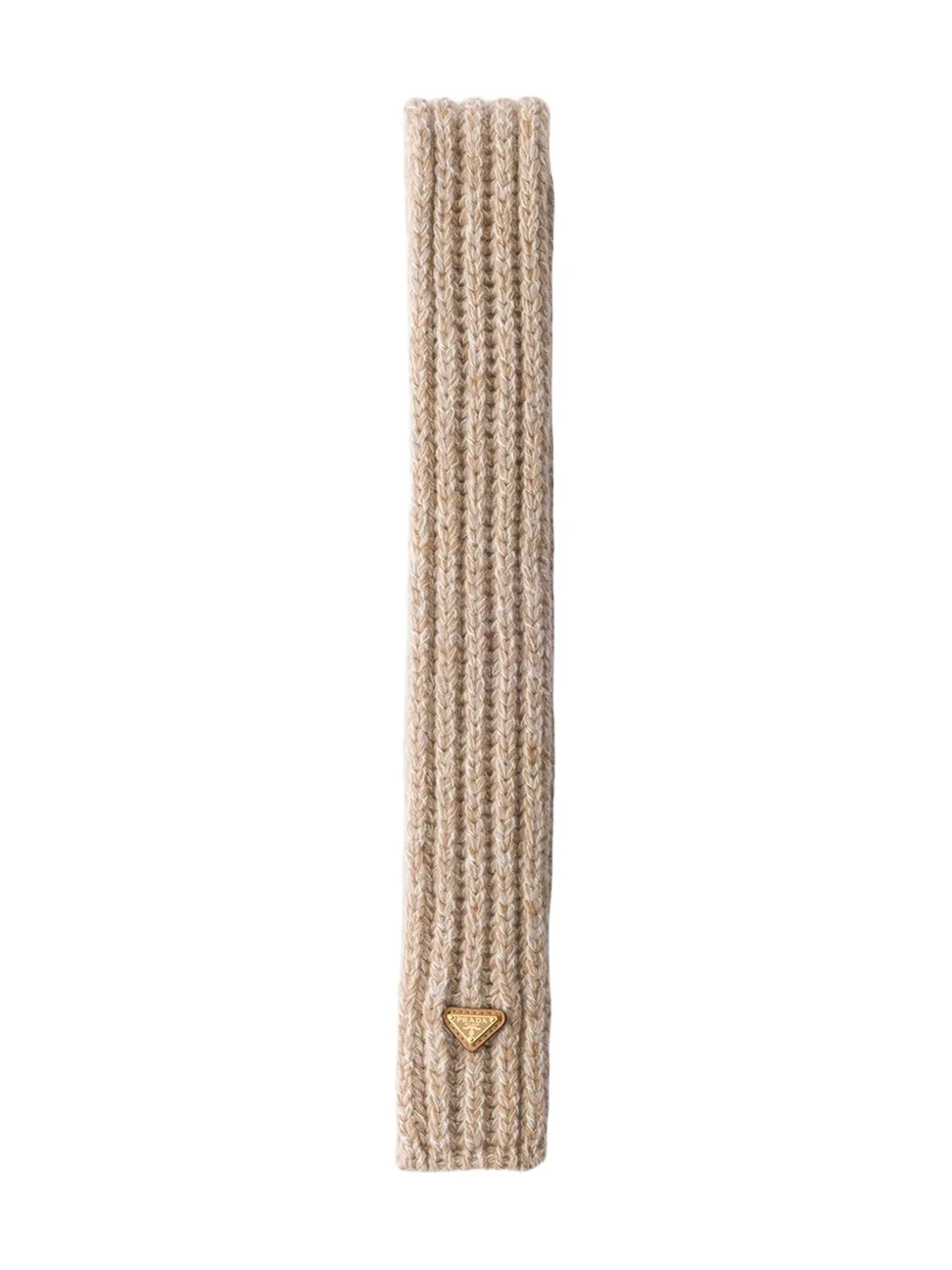 Rib Knit Wool-Cashmere Scarf Rib Knit Wool-Cashmere Scarf