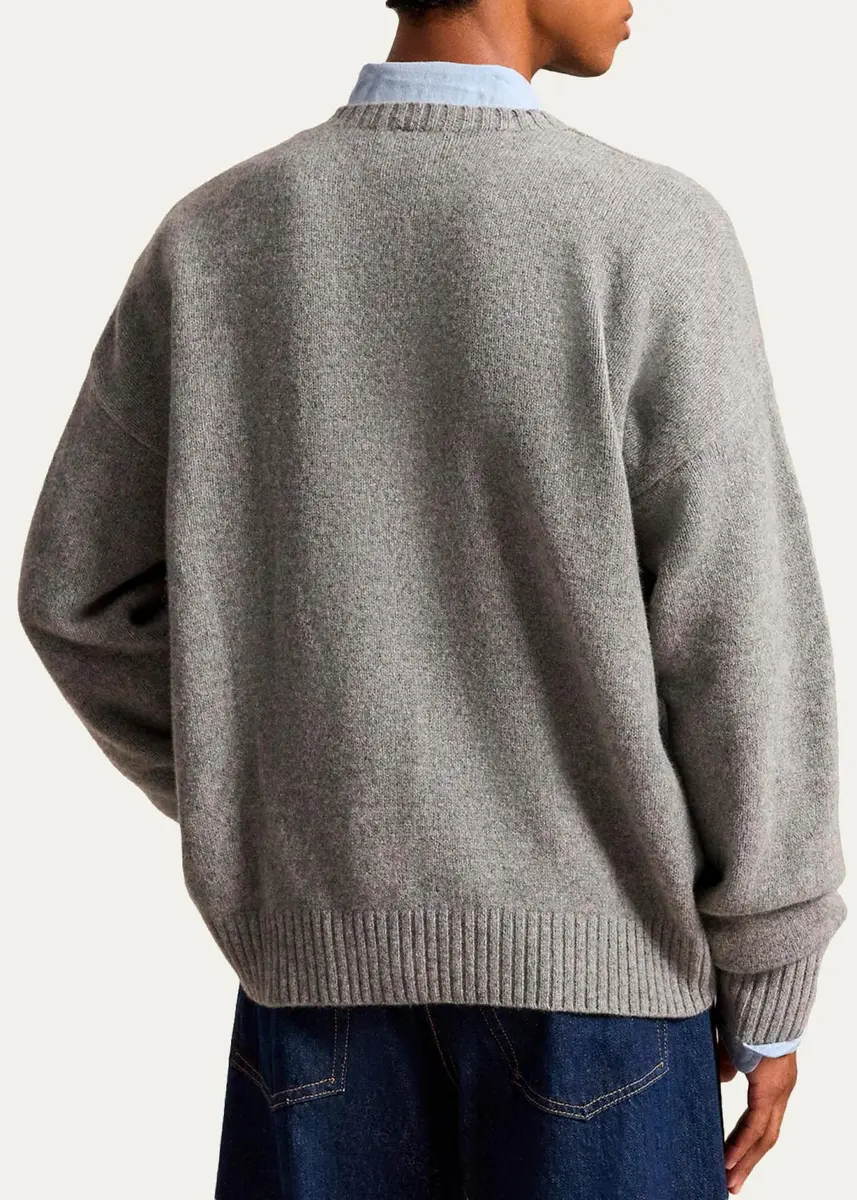 Polo Ralph Lauren Men's Wool-Blend Polo Bear Sweater | Thumbnail 3
