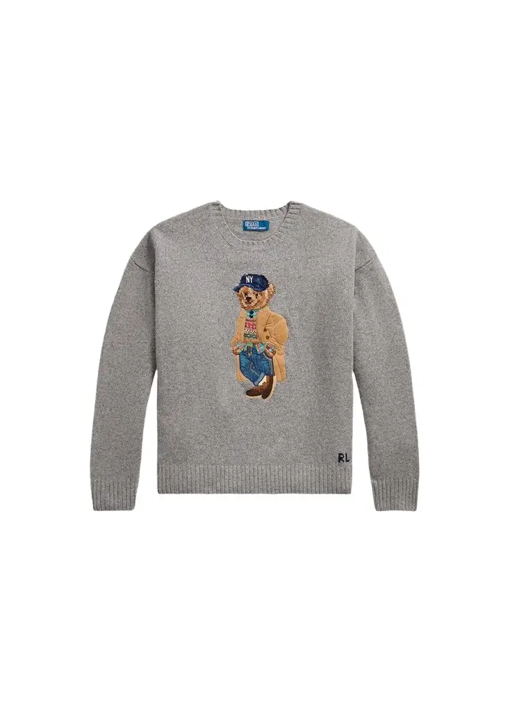 Polo Ralph Lauren Men's Wool-Blend Polo Bear Sweater