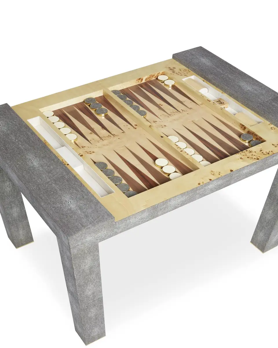 AERIN Faux Shagreen Game Table | Thumbnail 3 AERIN Faux Shagreen Game Table | Thumbnail 3