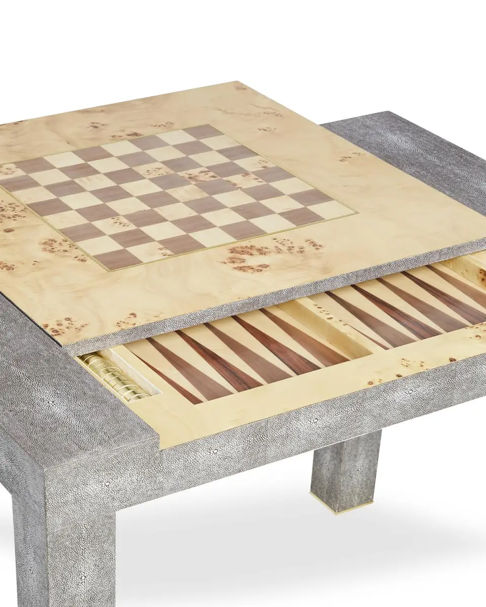 AERIN Faux Shagreen Game Table | Thumbnail 4 AERIN Faux Shagreen Game Table | Thumbnail 4