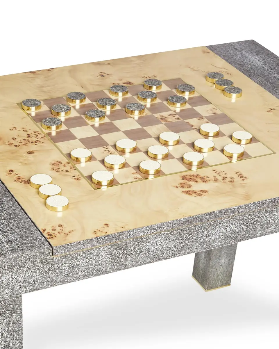 AERIN Faux Shagreen Game Table | Thumbnail 5 AERIN Faux Shagreen Game Table | Thumbnail 5