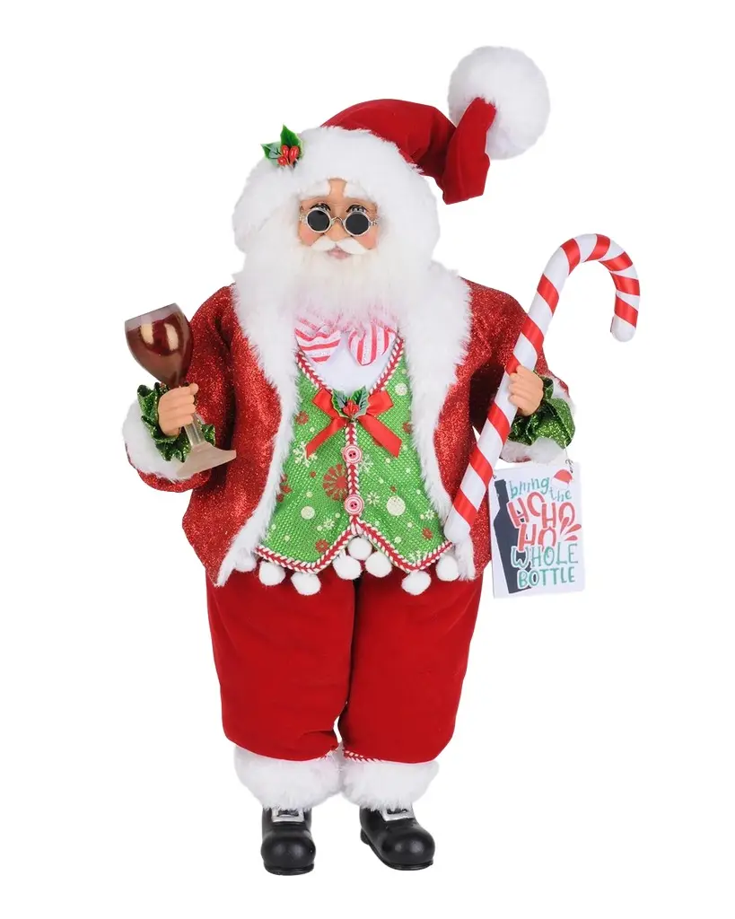 Karen Didion Christmas Cheer Mr. Claus