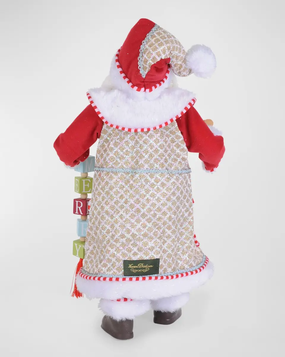 Karen Didion Merry Gingerbread Santa Figure | Thumbnail 2 Karen Didion Merry Gingerbread Santa Figure | Thumbnail 2