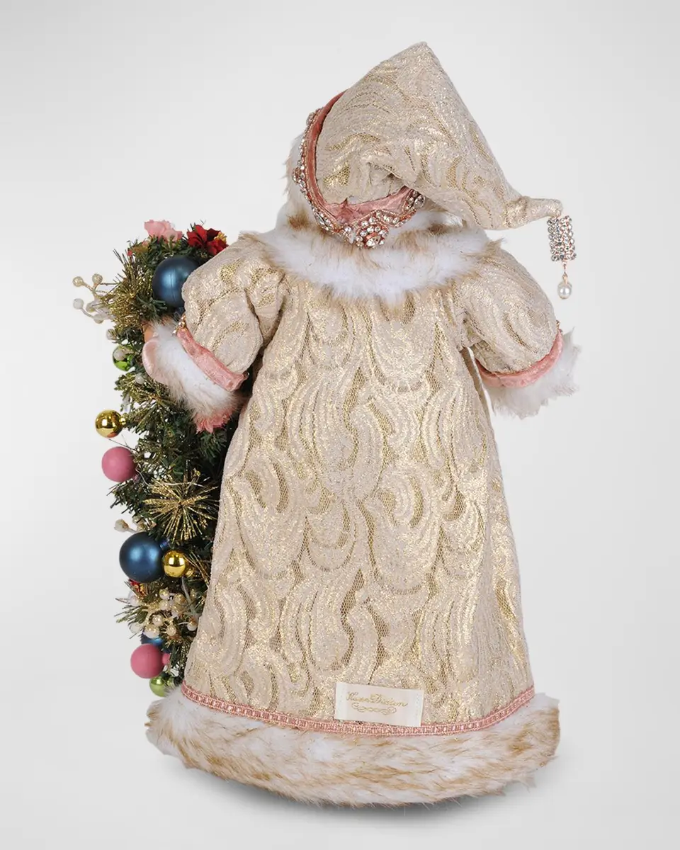 Karen Didion Lighted Victorian Elegance Santa Figure | Thumbnail 2