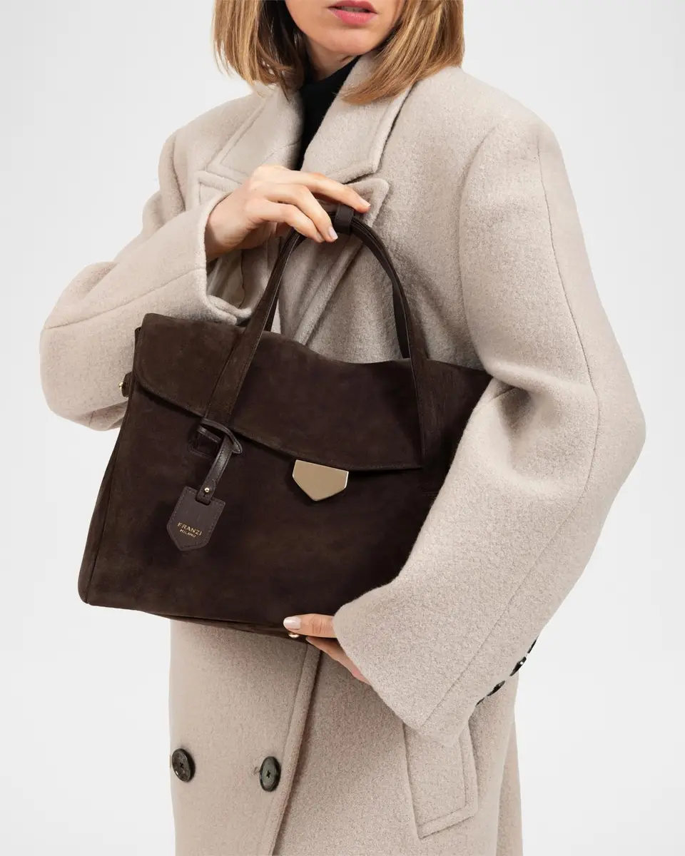 Franzi Virginia Soft Suede Day Bag | Thumbnail 2 Franzi Virginia Soft Suede Day Bag | Thumbnail 2