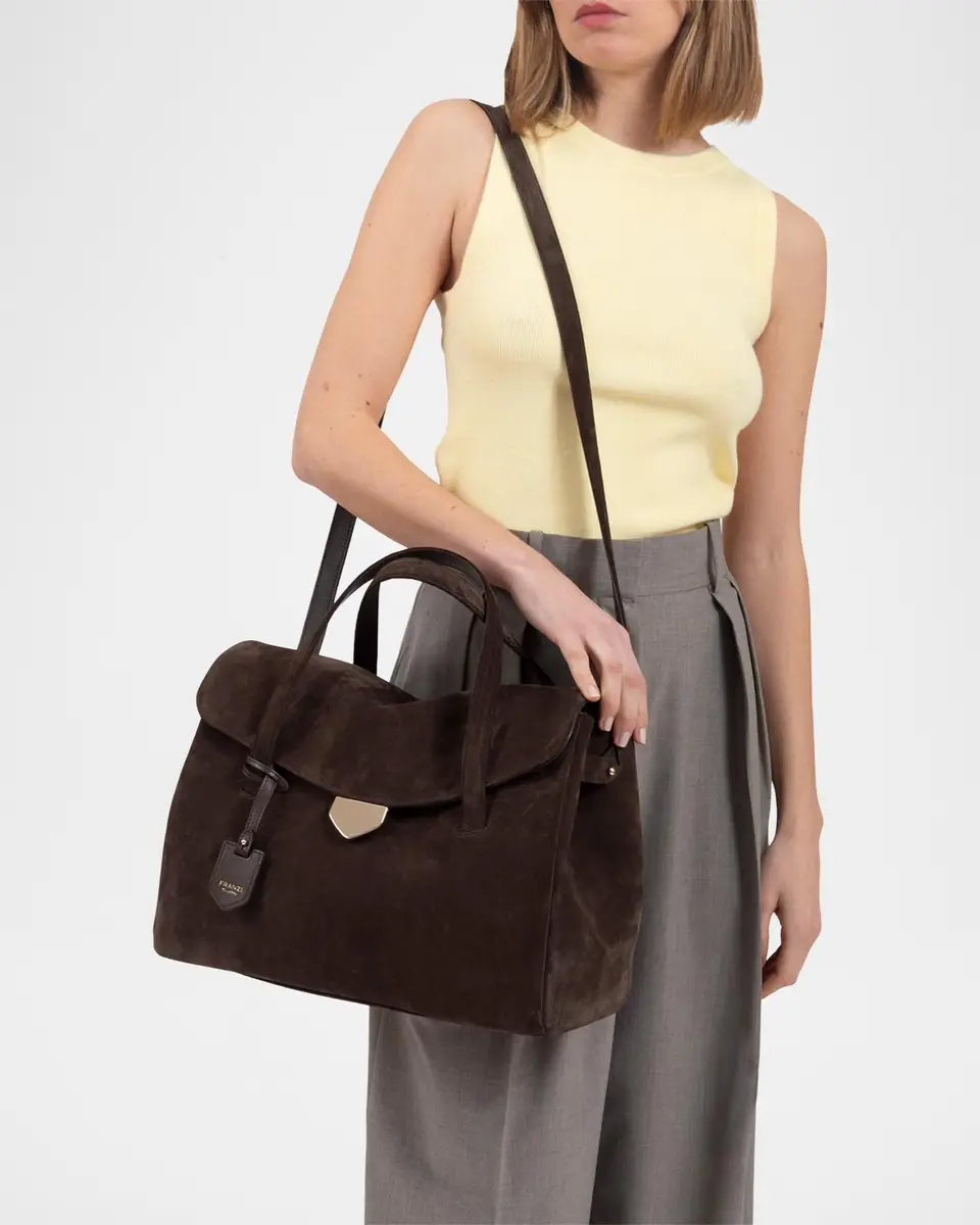 Franzi Virginia Soft Suede Day Bag | Thumbnail 5 Franzi Virginia Soft Suede Day Bag | Thumbnail 5