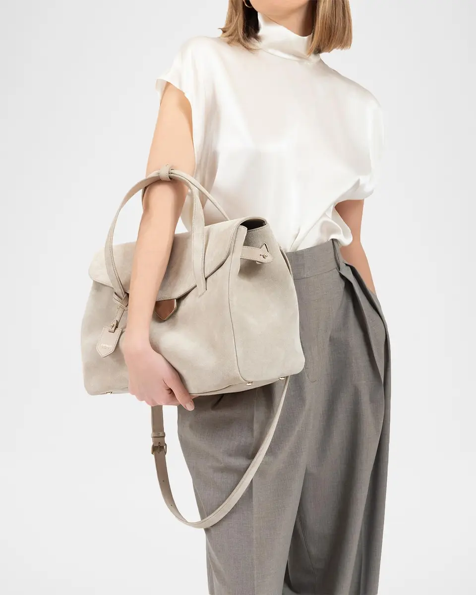 Franzi Virginia Soft Suede Day Bag | Thumbnail 2 Franzi Virginia Soft Suede Day Bag | Thumbnail 2