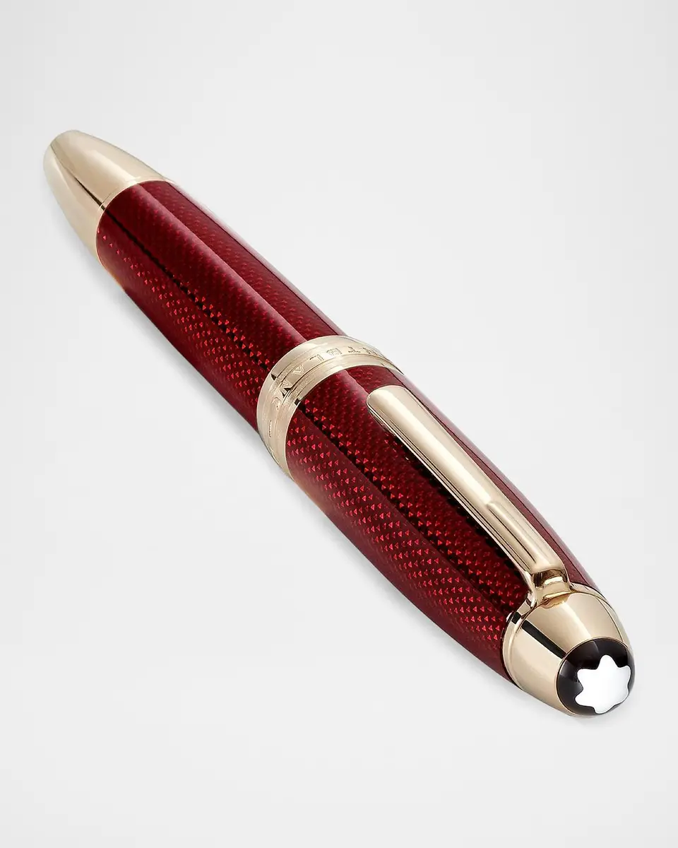 Montblanc Men's Meisterstück Solitaire Golden Hour LeGrand 18K-Gold-Plated Fountain Pen | Thumbnail 3